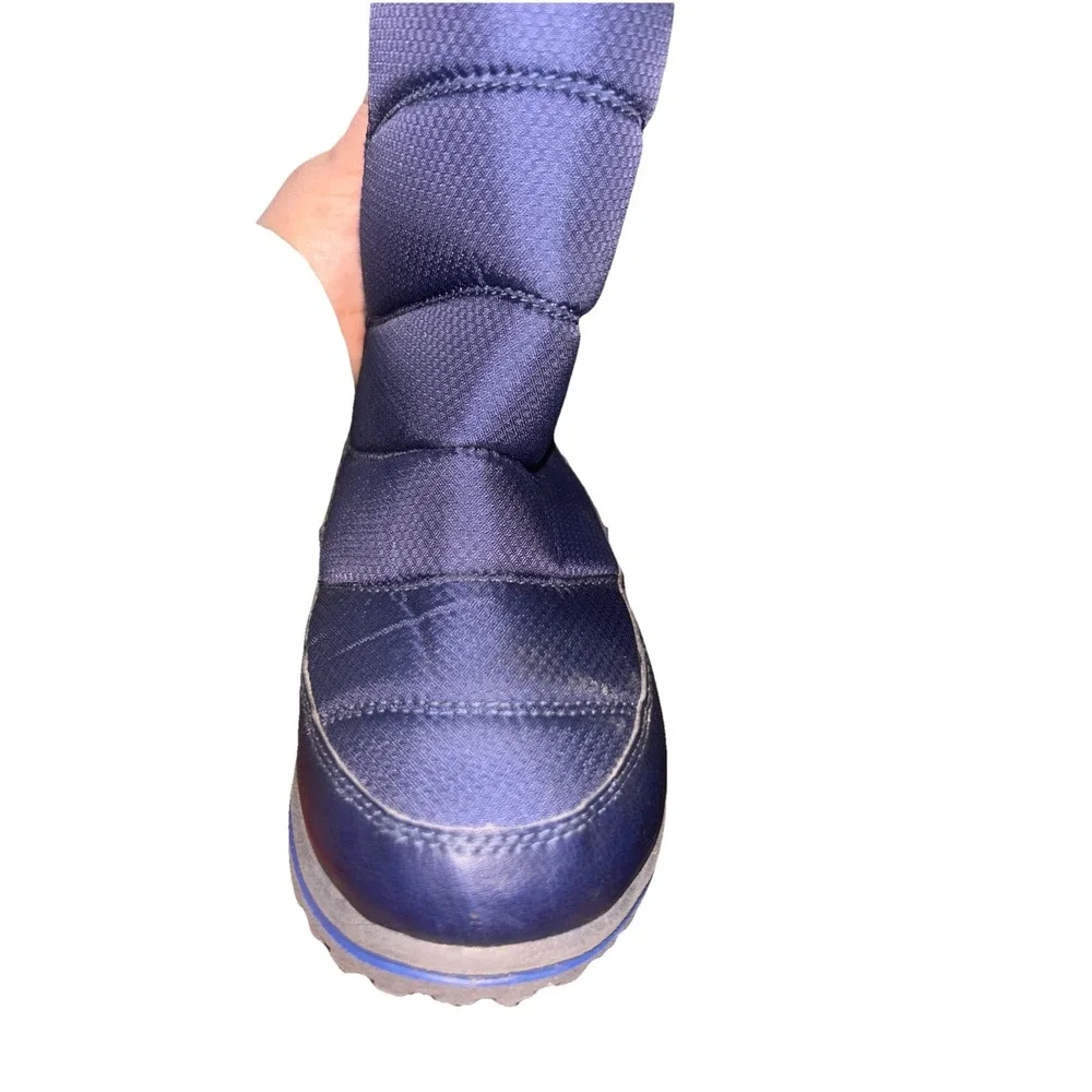LL Bean Kids Ultralight Winter Boots Size 2 Blue  Lightweight